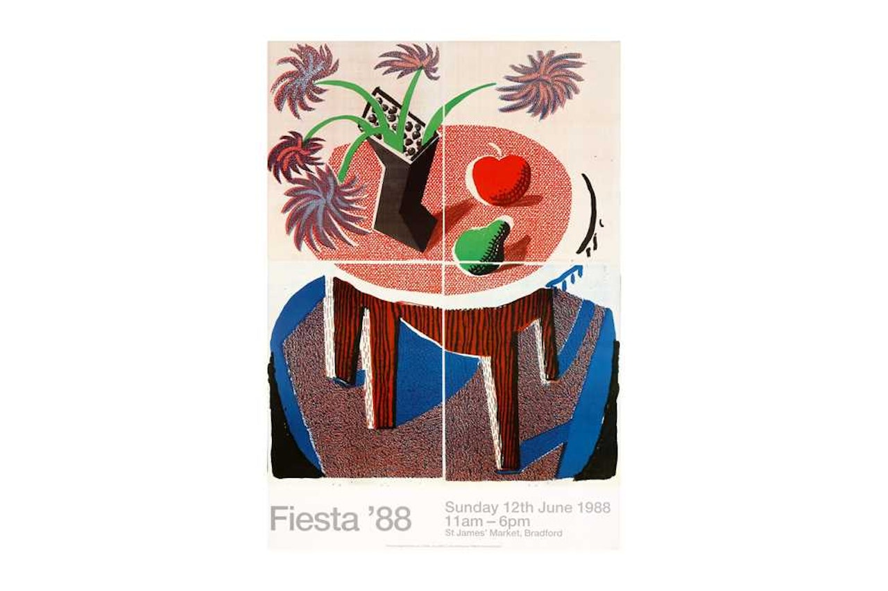 Fiesta'88 by David Hockney