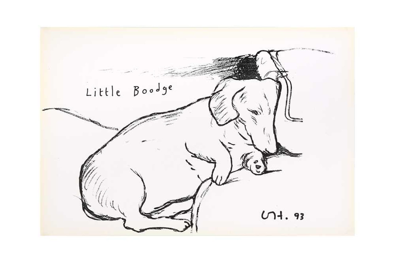 Little Boodge by David Hockney