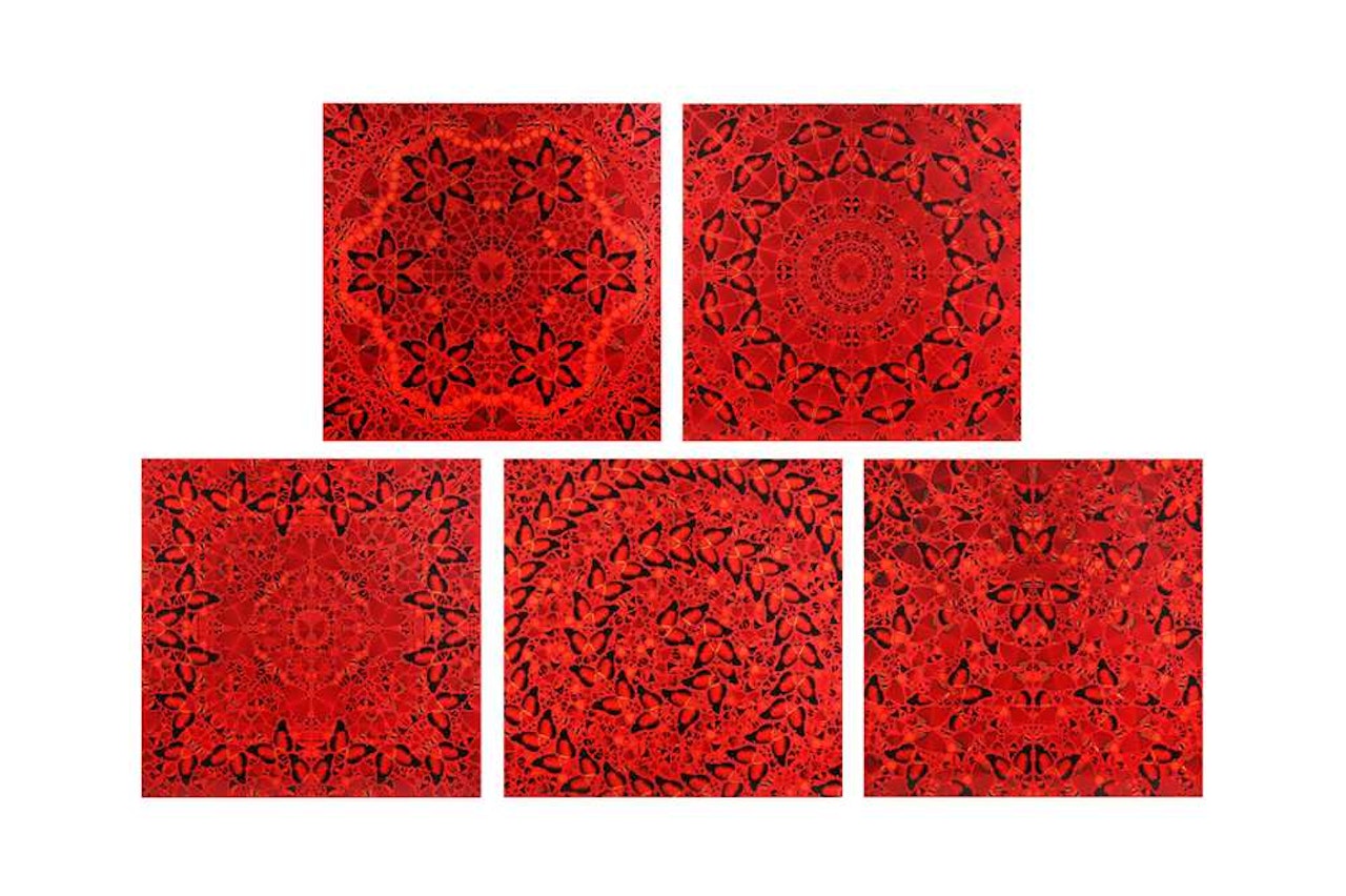 The Empresses [H10-1, H10-2, H10-3, H10-4, H10-5] by Damien Hirst