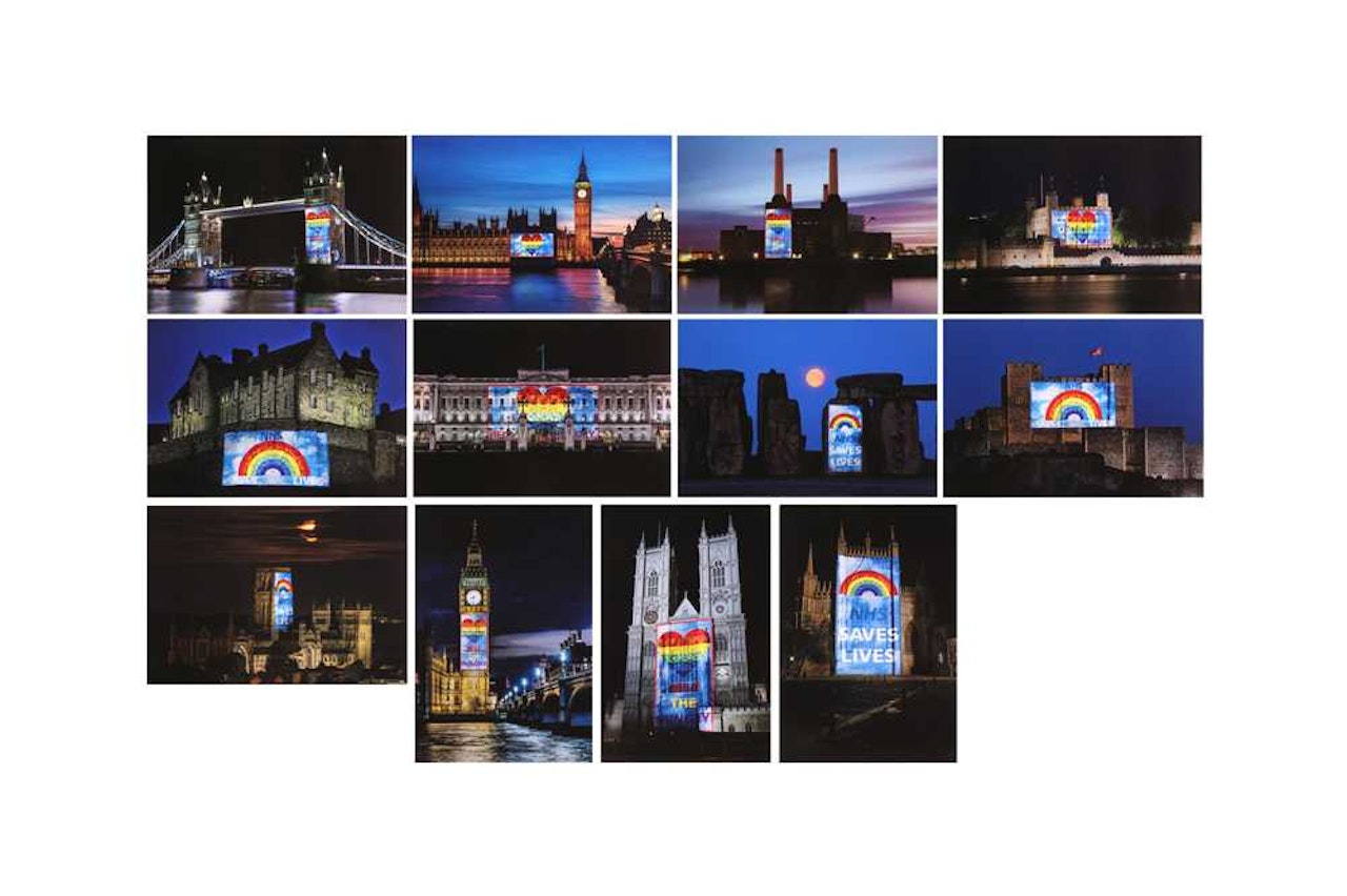 Twelve Postcards by Damien Hirst