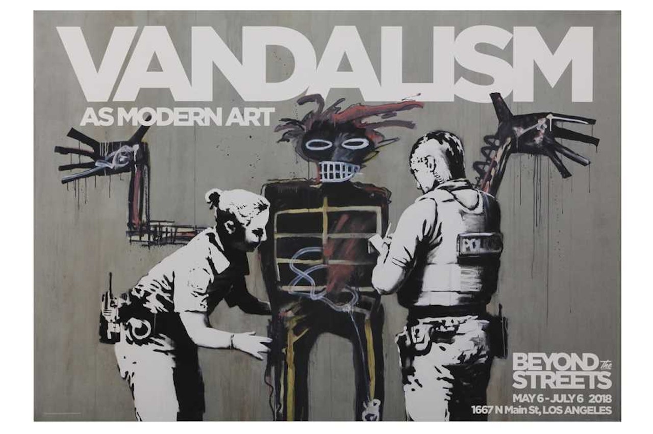 Vandalism As Modern Art by Banksy