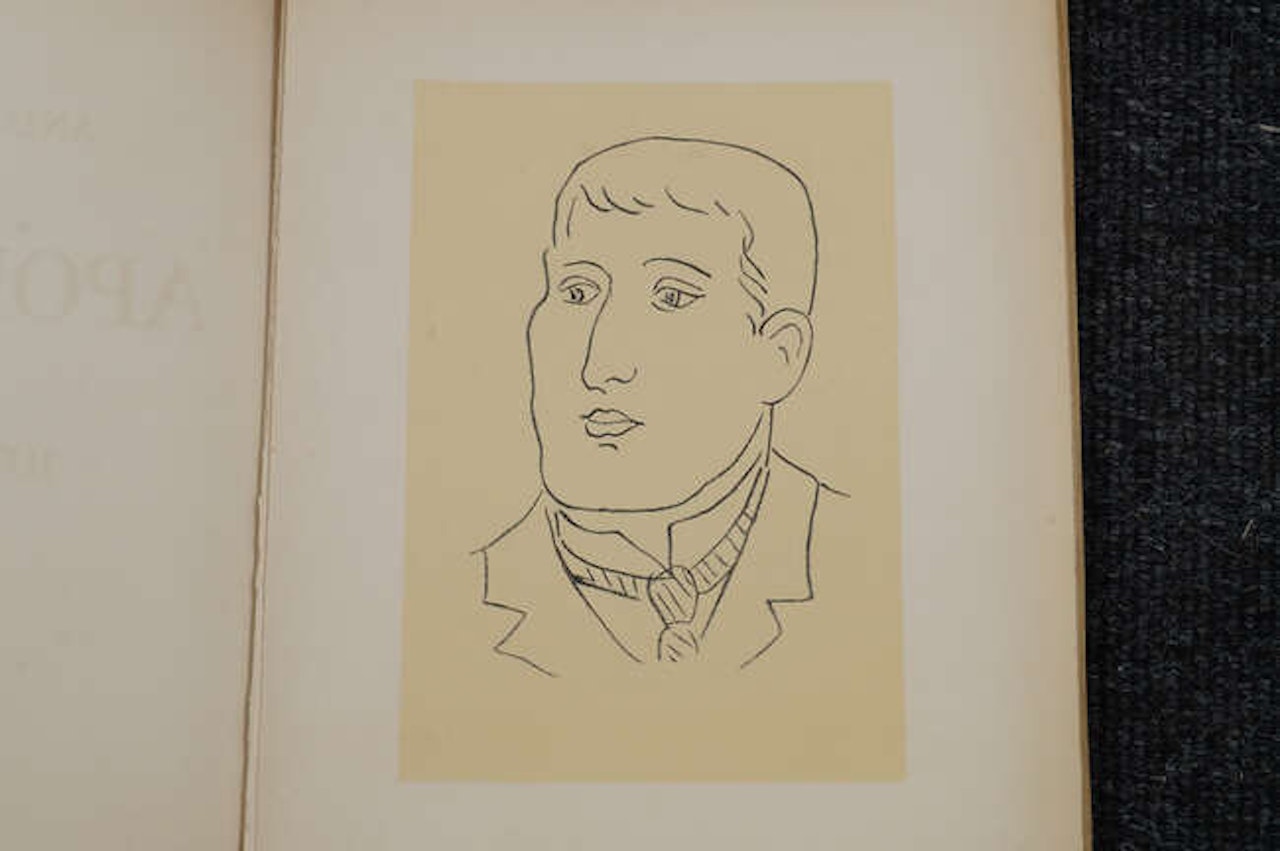 Apollinaire, by André Rouveyre by Henri Matisse