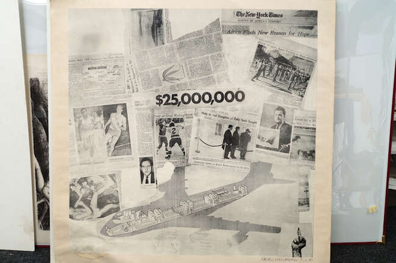 Features from Currents by Robert Rauschenberg