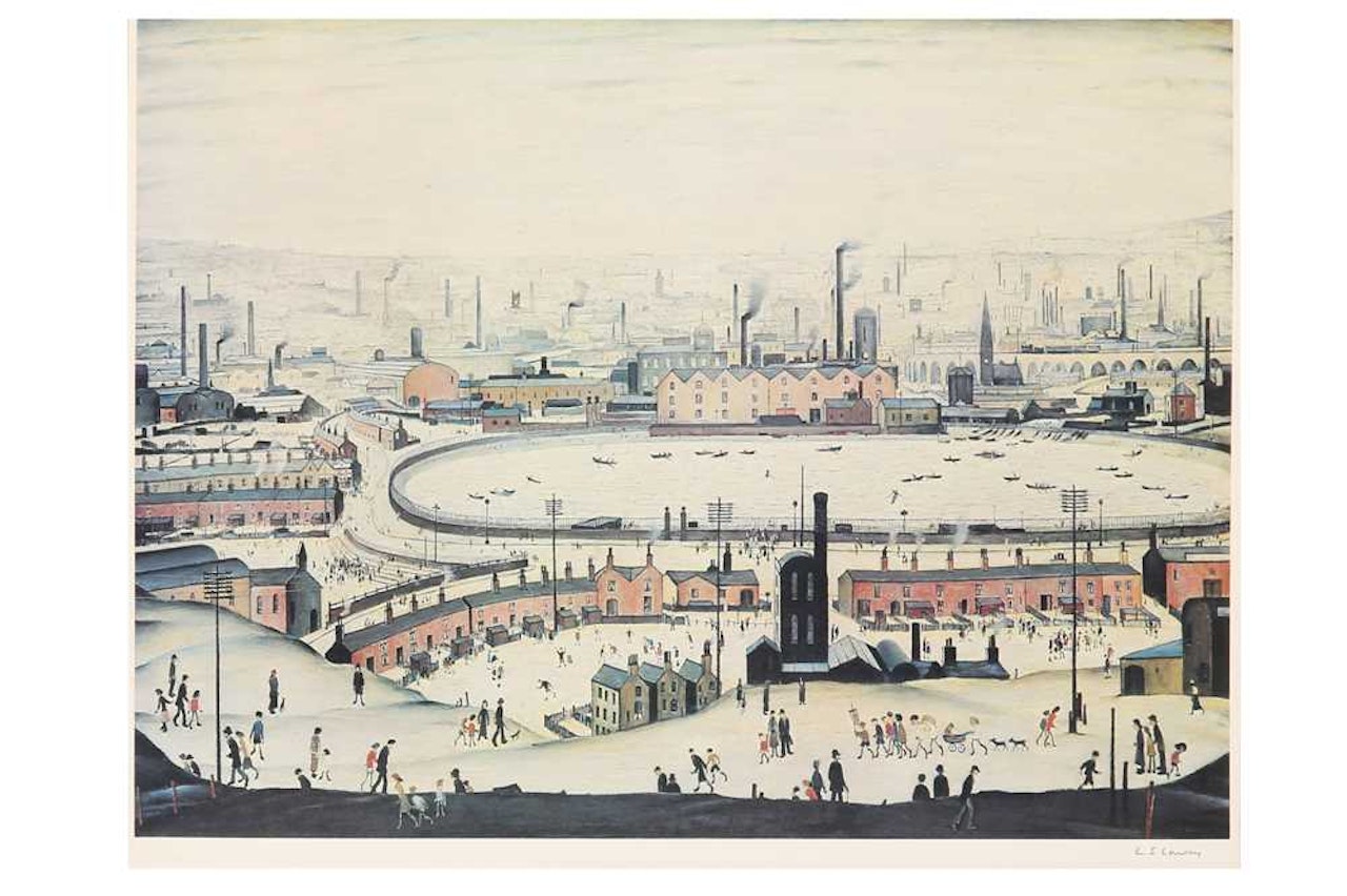 The Pond by Laurence Stephen Lowry