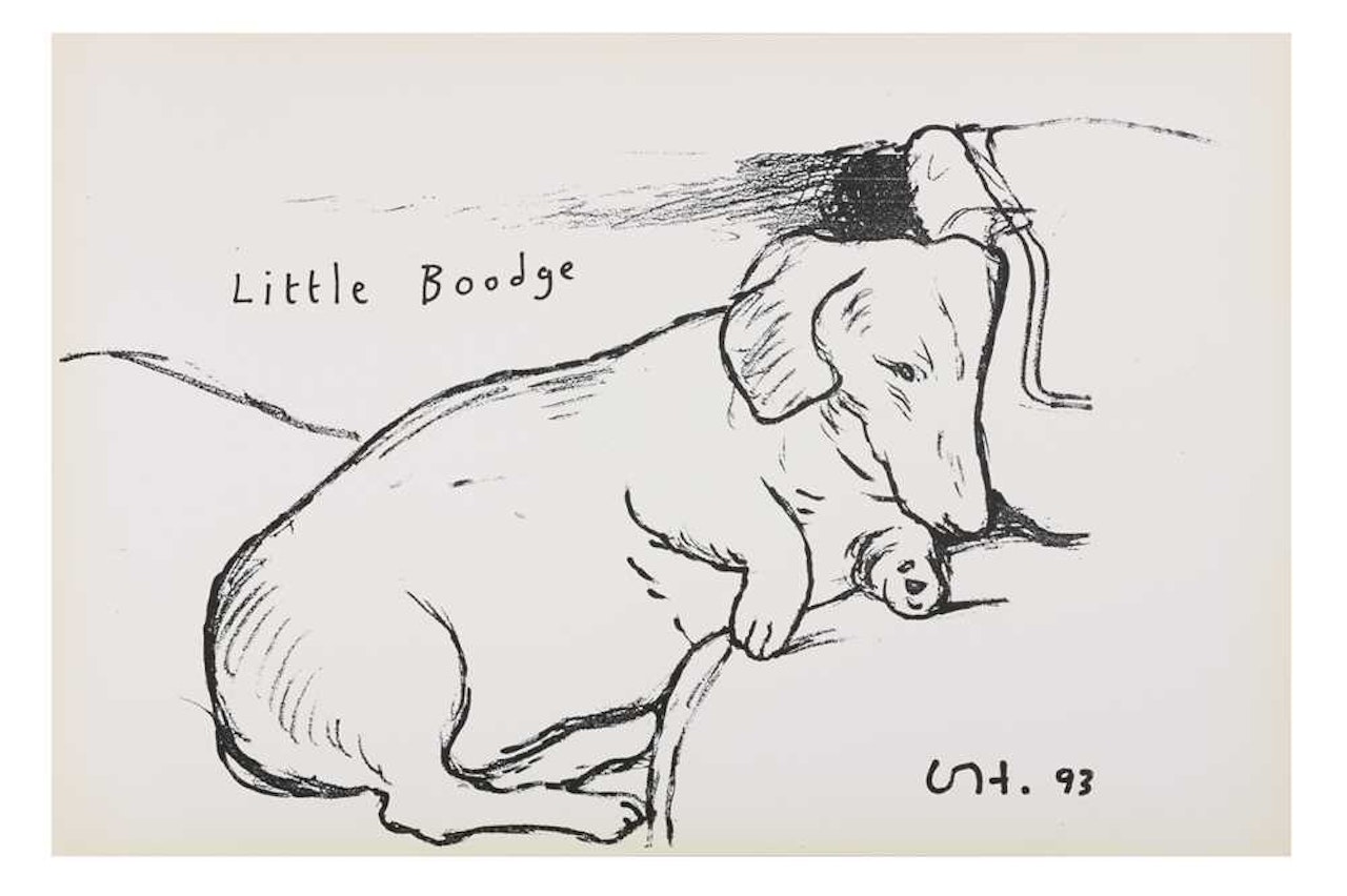 Little Boodge by David Hockney