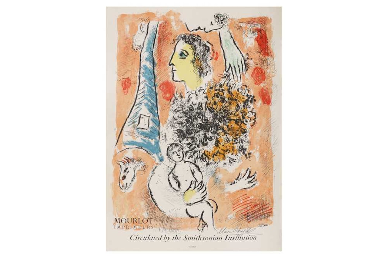 Circulated by the Smithsonian Institution by Marc Chagall