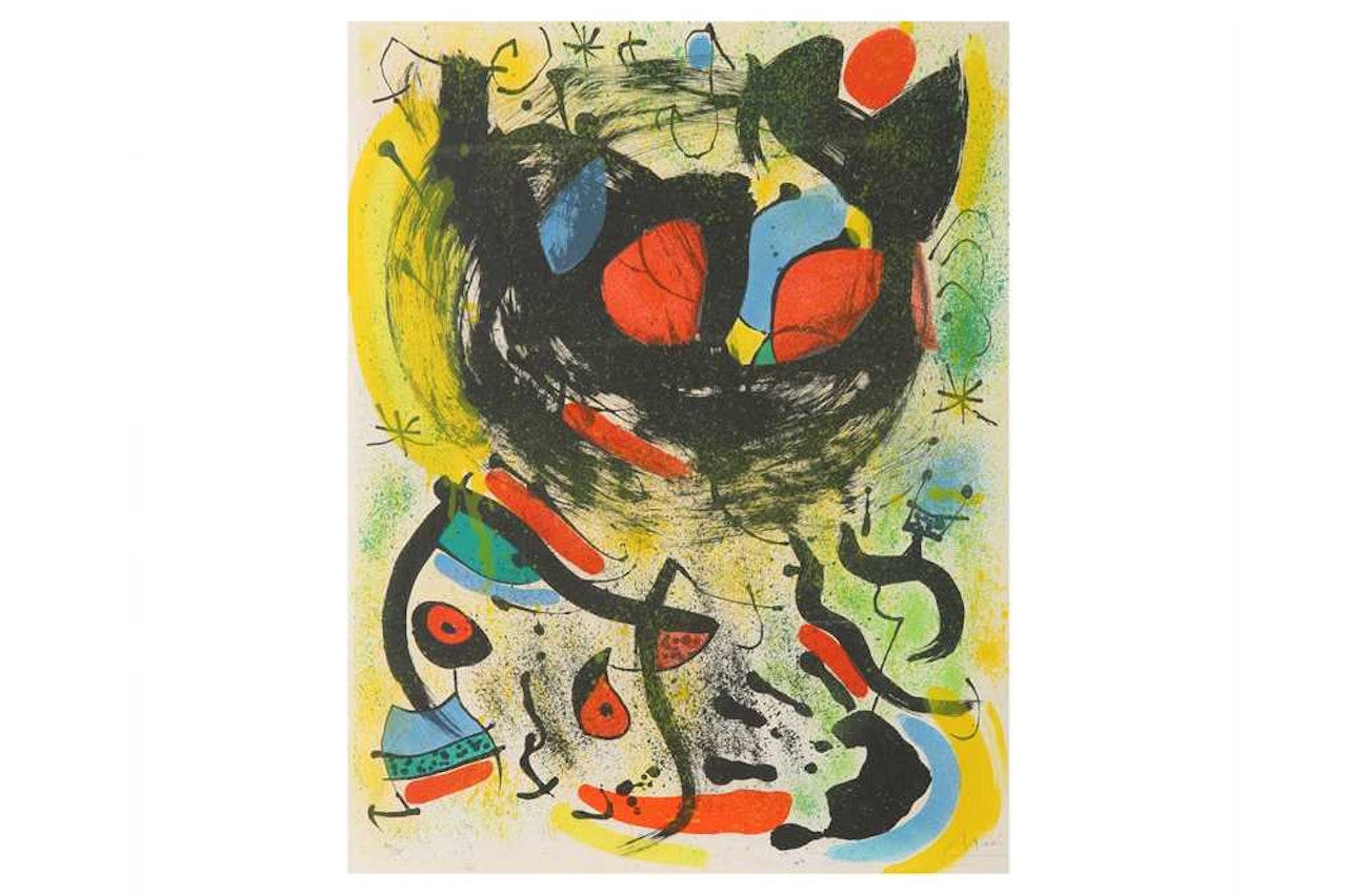 Les Voyants (Maeght 661) by Joan Miró