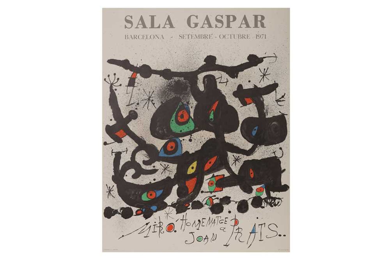 Homanatge a Joan Prats by Joan Miró