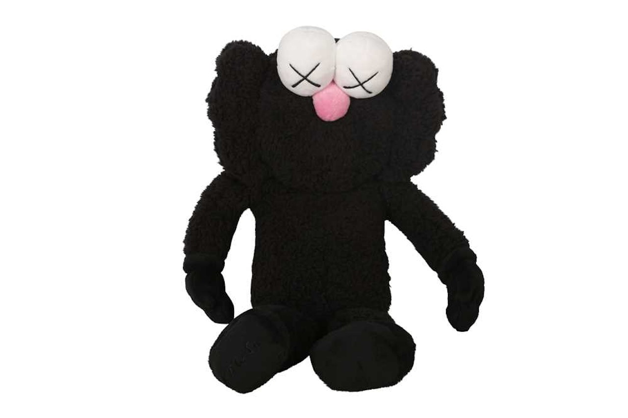 BFF Plush (Black) by Kaws