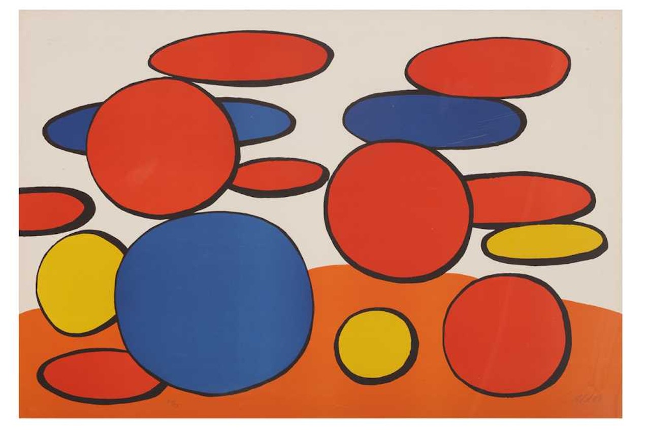 Composition aux cercles by Alexander Calder