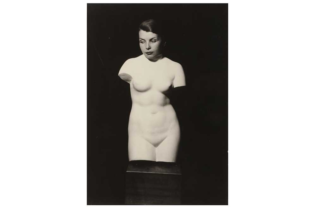 NUDE TORSO by Man Ray