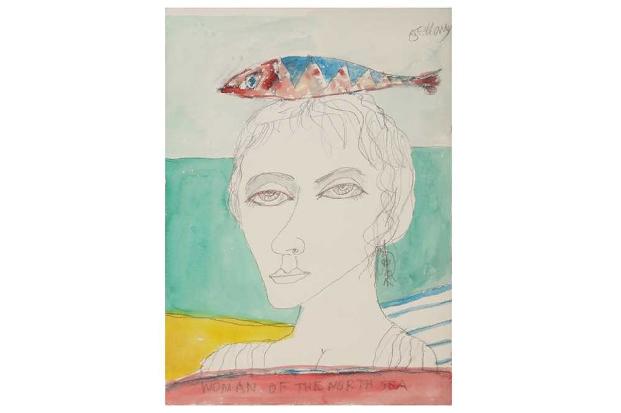 Woman of The North Sea by John Bellany