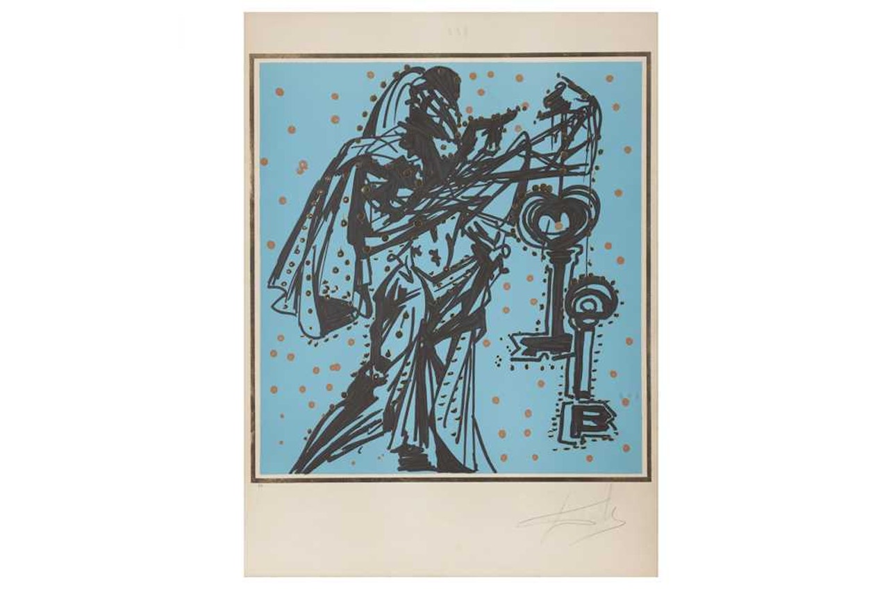 Keeper of the Keys by Salvador Dali