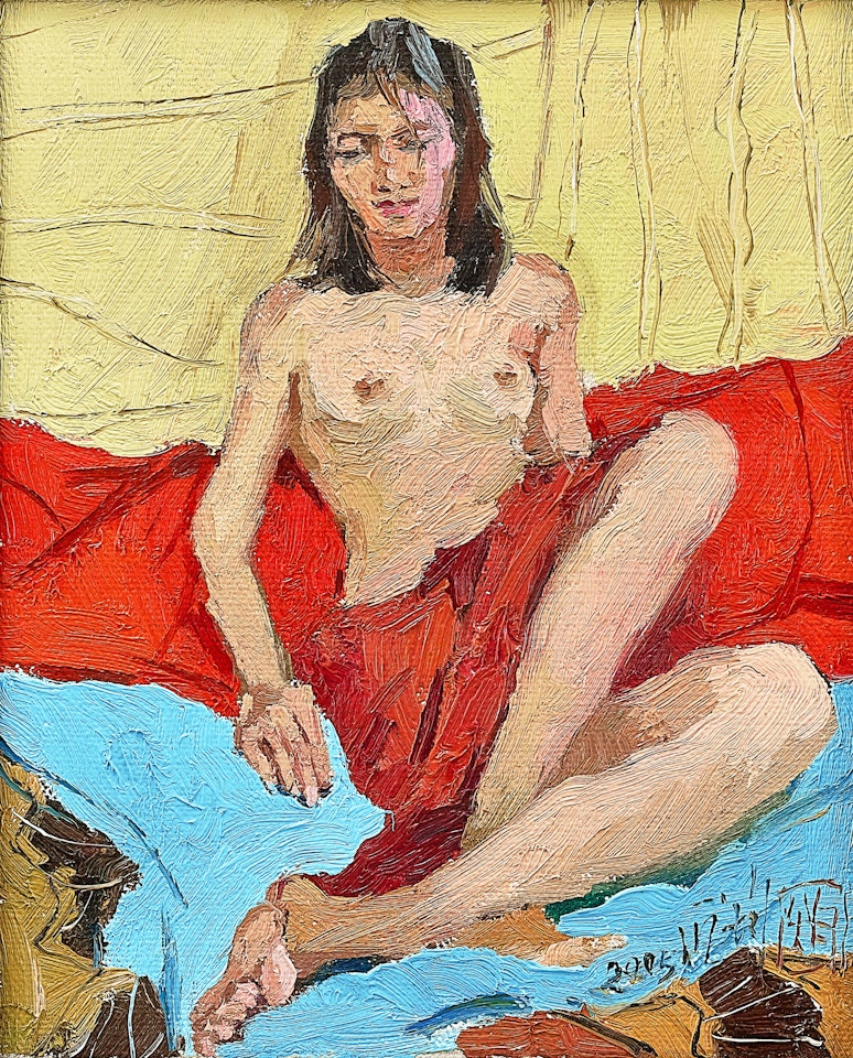 Female nude by Pang Jiun