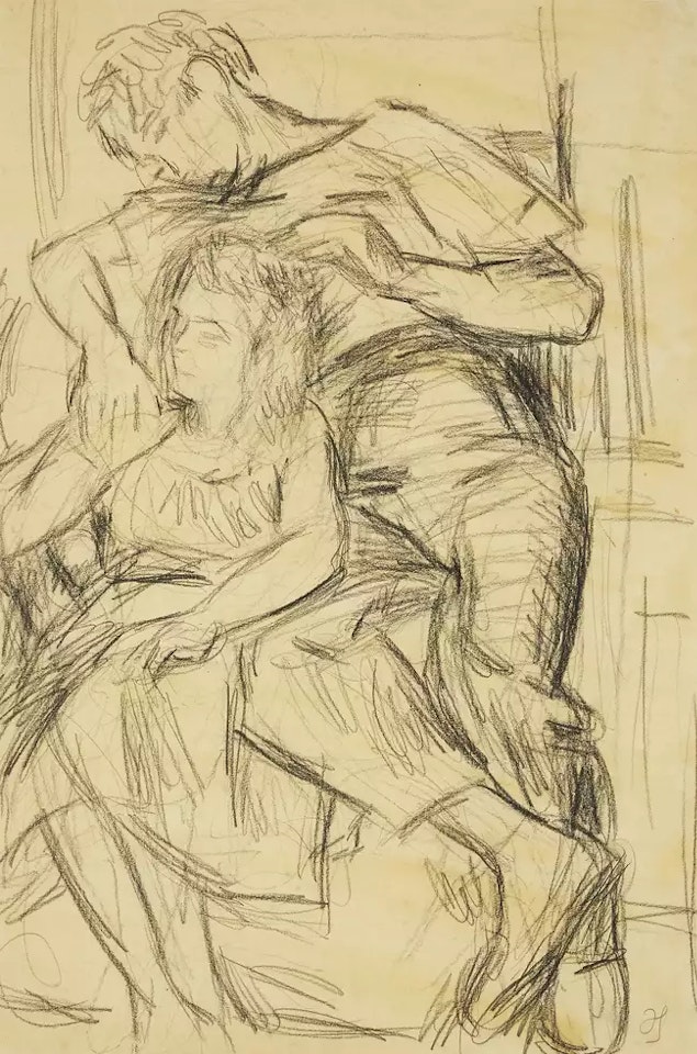 Don (Paul Roche) & Girlfriend (Claire) by Duncan Grant