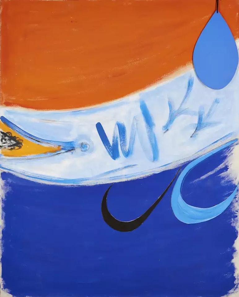 Orange and Blue for Aphrodite by Terry Frost