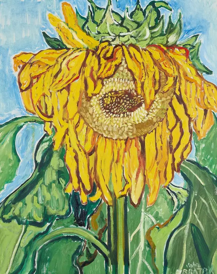 Sunflower by John Bratby