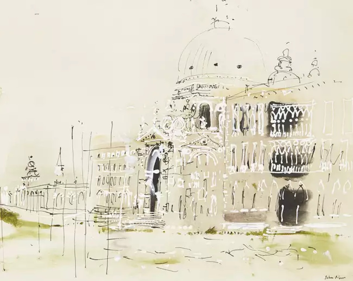 The Salute Looking Towards the Lagoon by John Piper