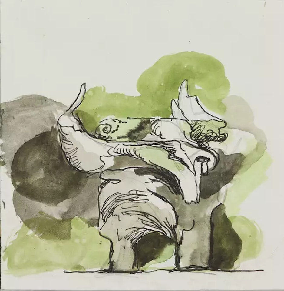 Cave and Tree Forms, from Graham Sutherland's sketchbooks, c by Graham Sutherland