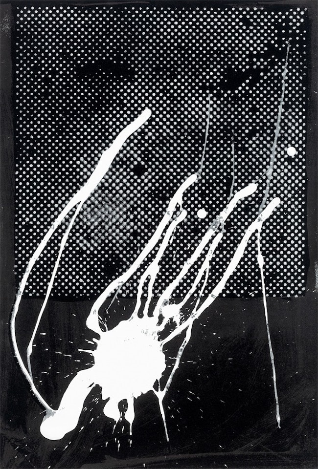 ”Ohne Titel (Griffelkunst 1989)” by Sigmar Polke