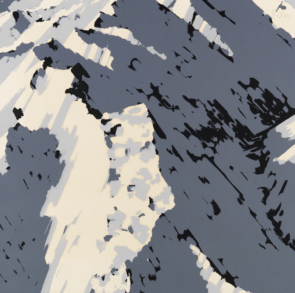 Schweizer Alpen I (A2) by Gerhard Richter