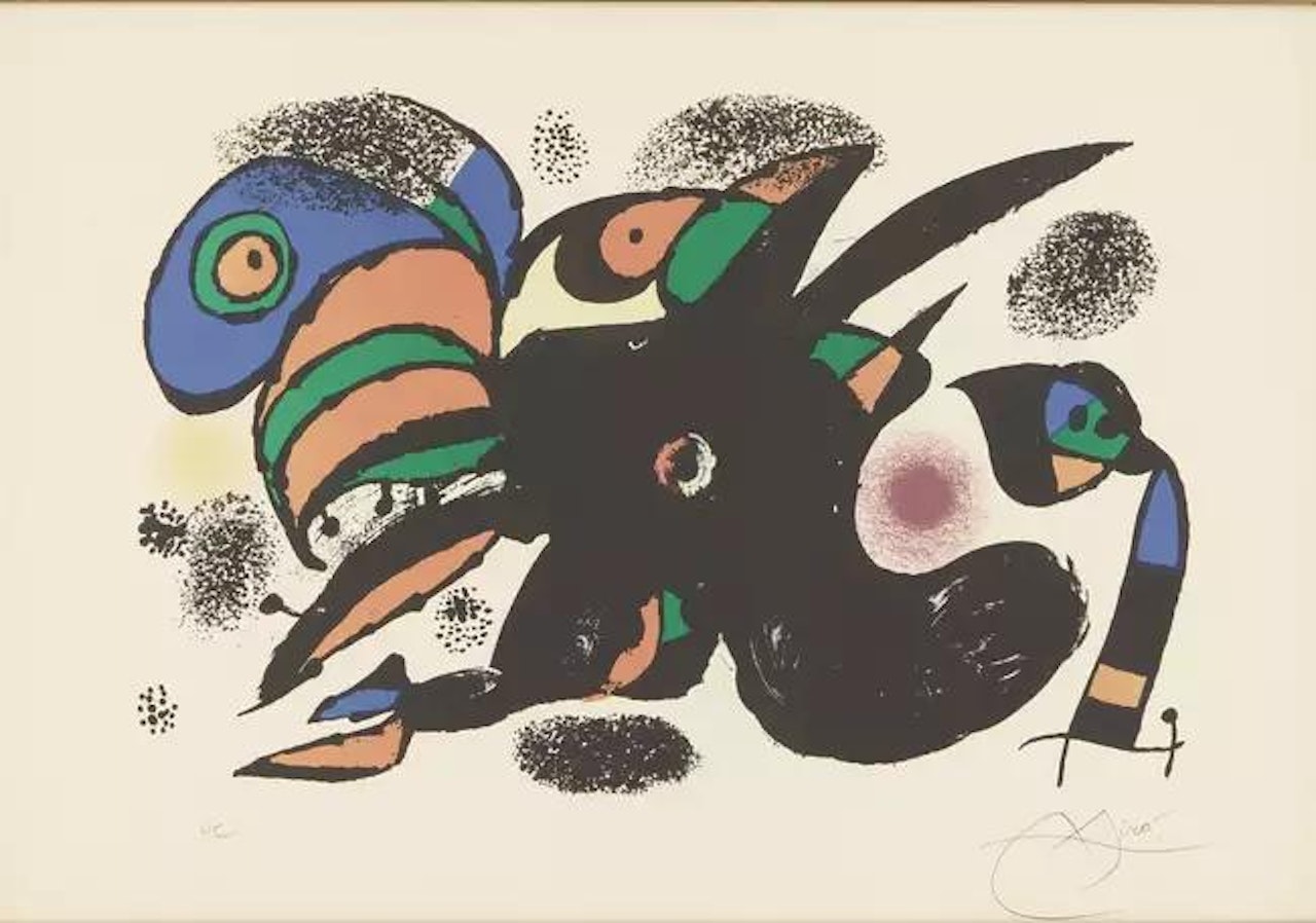 The extreme origin by Joan Miró