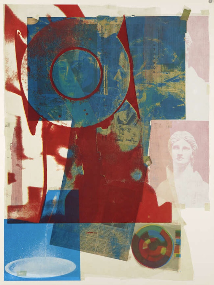 Quarry Local One by Robert Rauschenberg