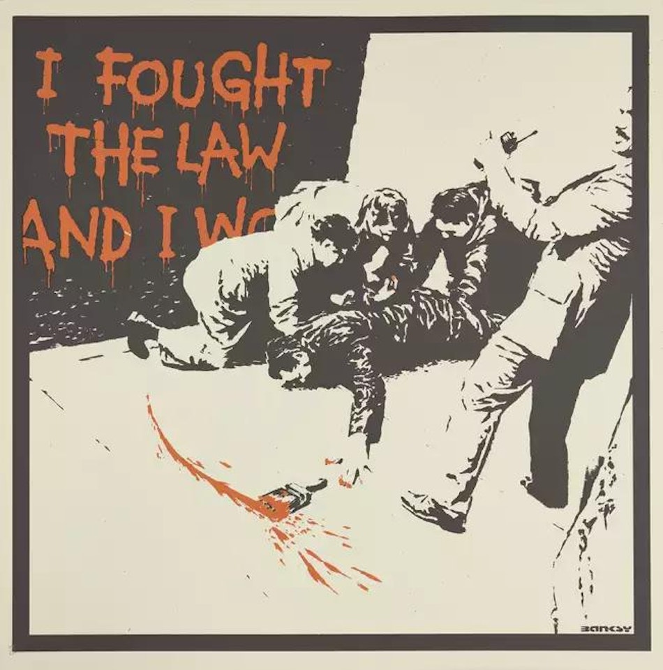 I Fought The Law by Banksy