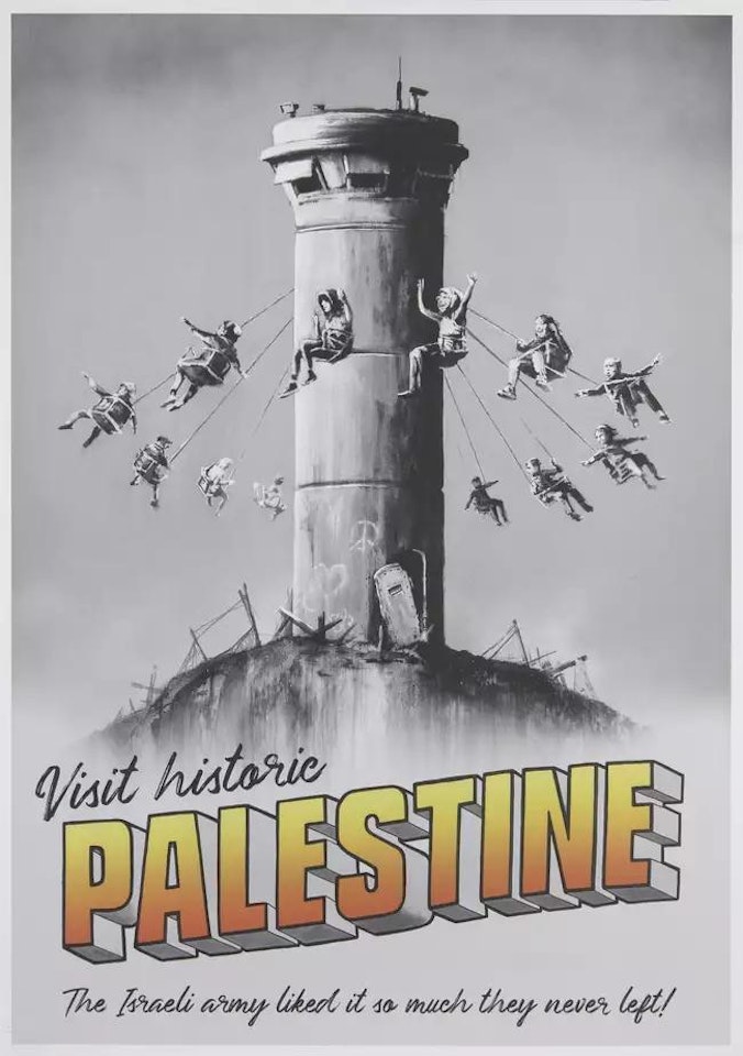 Palestine Poster by Banksy