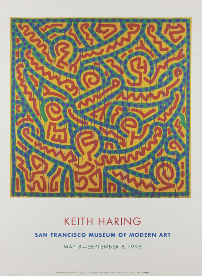 Untitled, (San Francisco Museum of Modern Art) by Keith Haring
