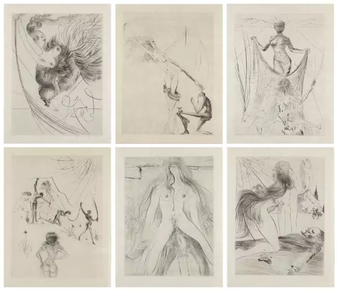 La Venus aux Fourrures [Field 68-6] by Salvador Dali