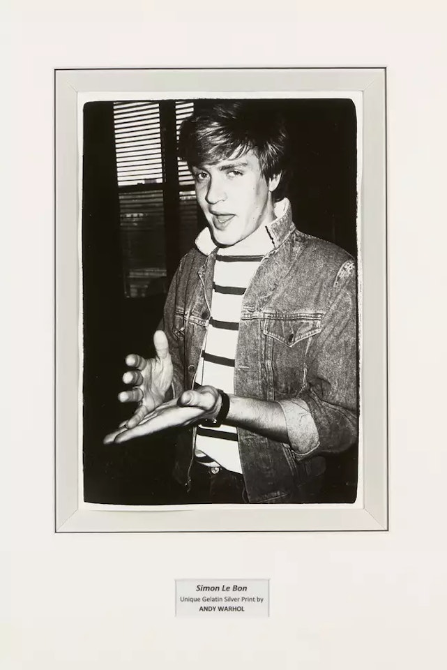 Simon le Bon by Andy Warhol