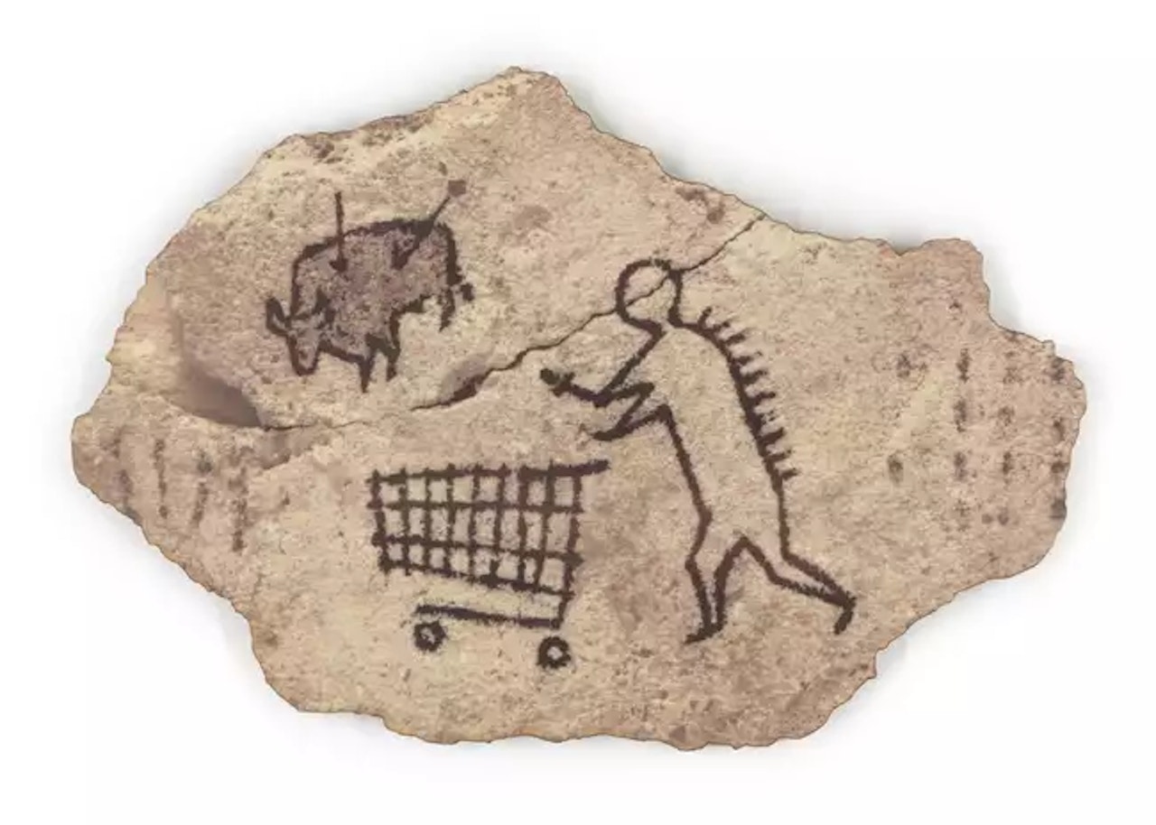 Peckham Rock Postcard by Banksy