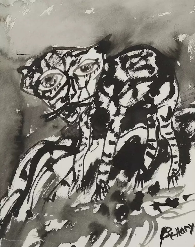 Cat by John Bellany