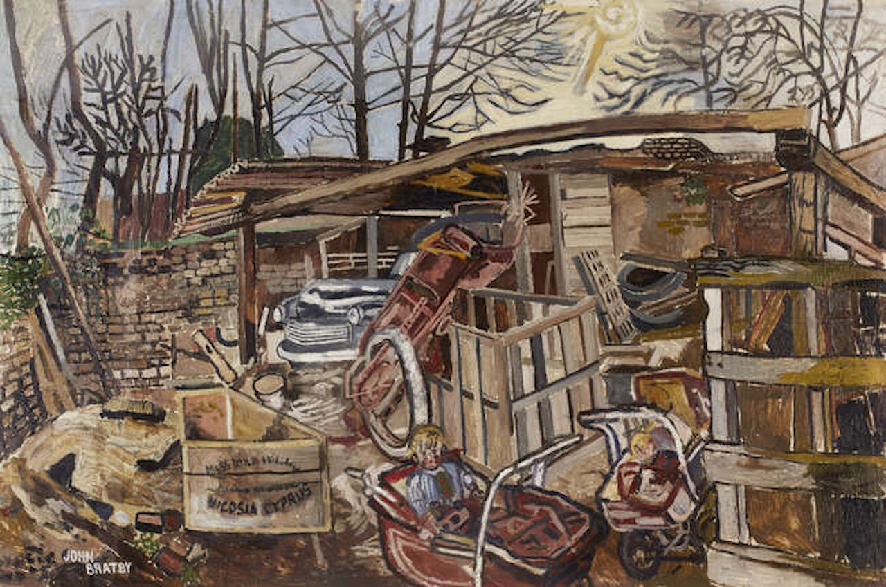 The Scrapyard by John Bratby