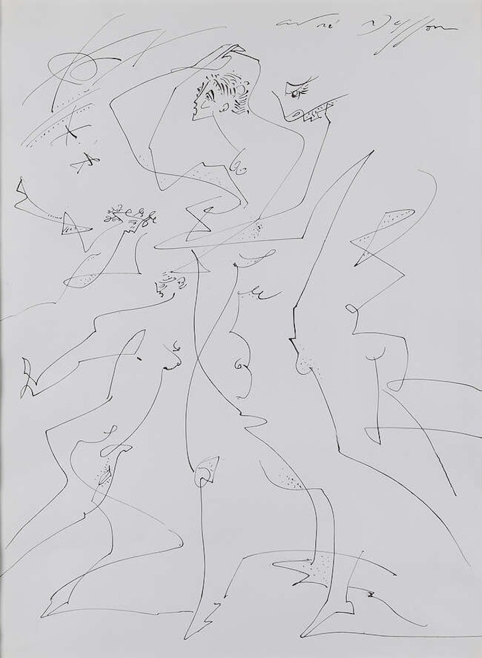Poursuites by André Masson