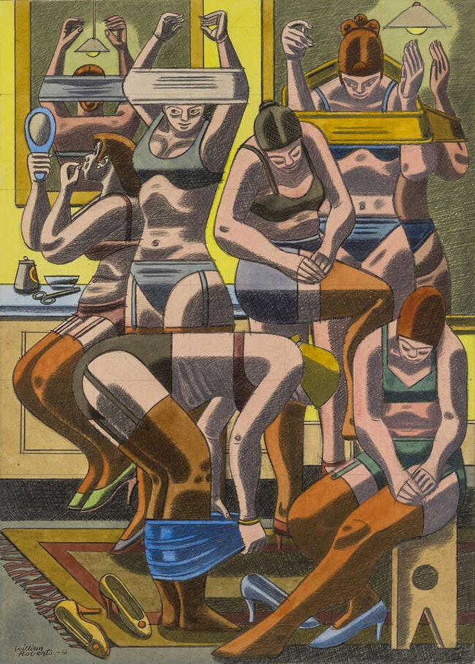 The Dressing Room by William Roberts