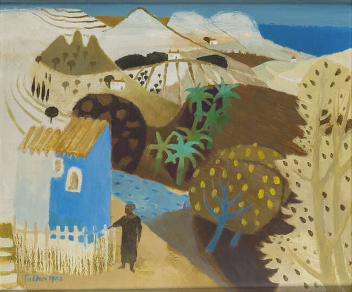 The Blue House by Mary Fedden