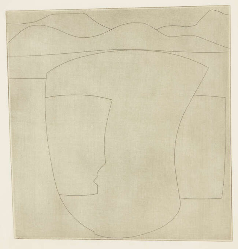 Euboea (Vertical) [Lafranca 102] by Ben Nicholson, O.M.