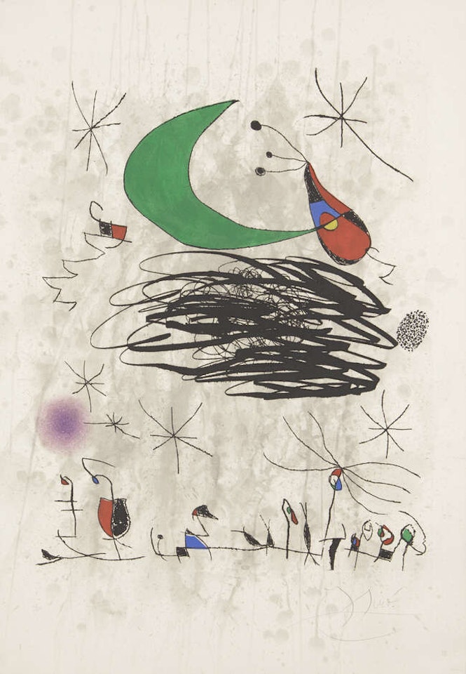 Saturnalian Insects [Dupin 746] by Joan Miró