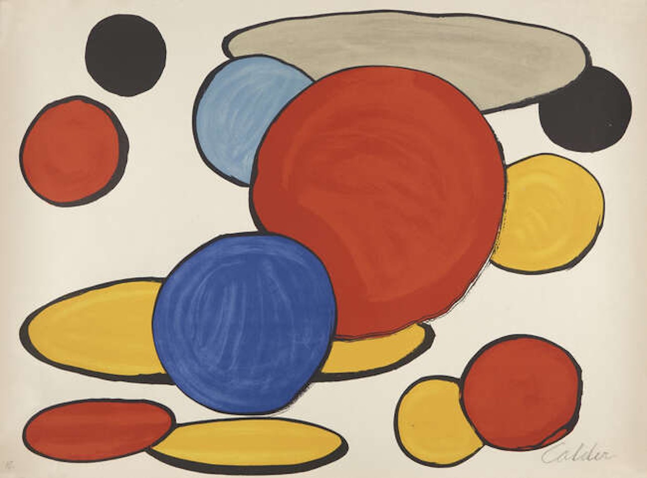 Grey Elipse by Alexander Calder