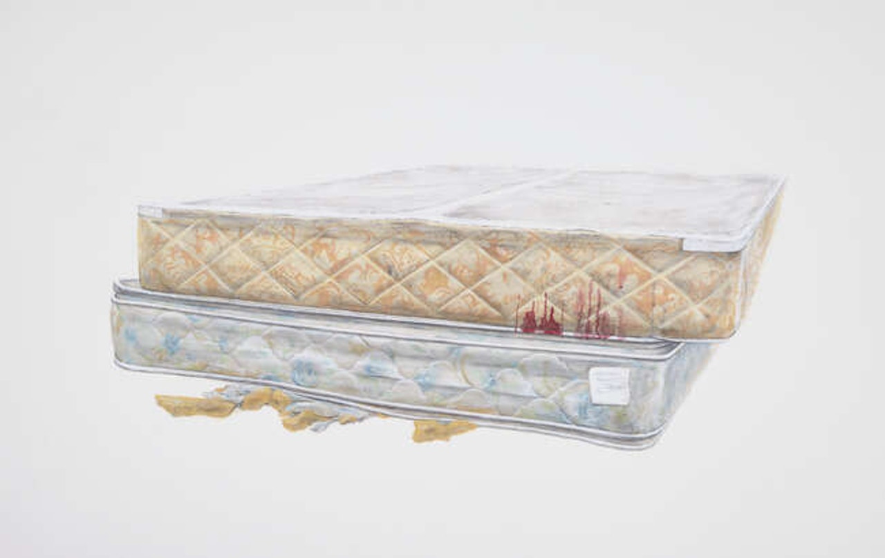 Metro Mattress #4 by Ed Ruscha
