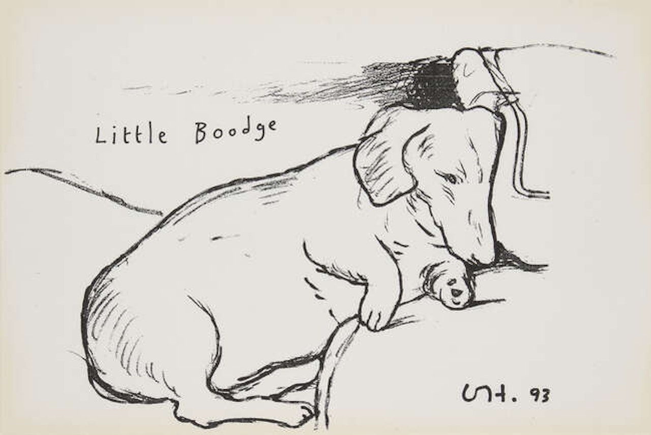 Little Boodge by David Hockney