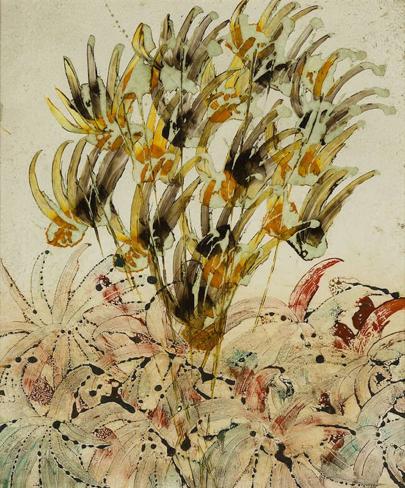 Flowers by Sidney Nolan