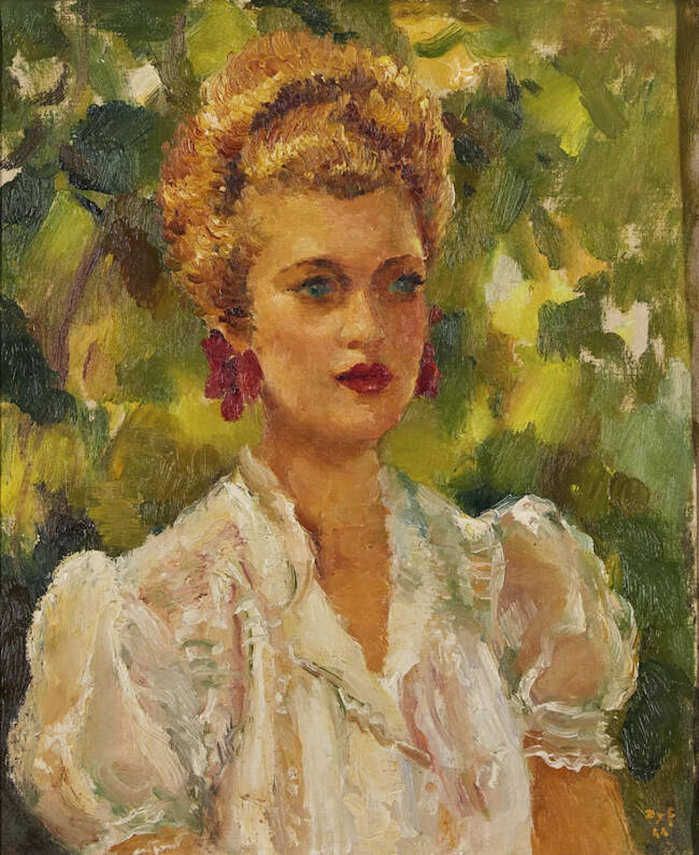 Portrait d'une Inconnue by Marcel Dyf