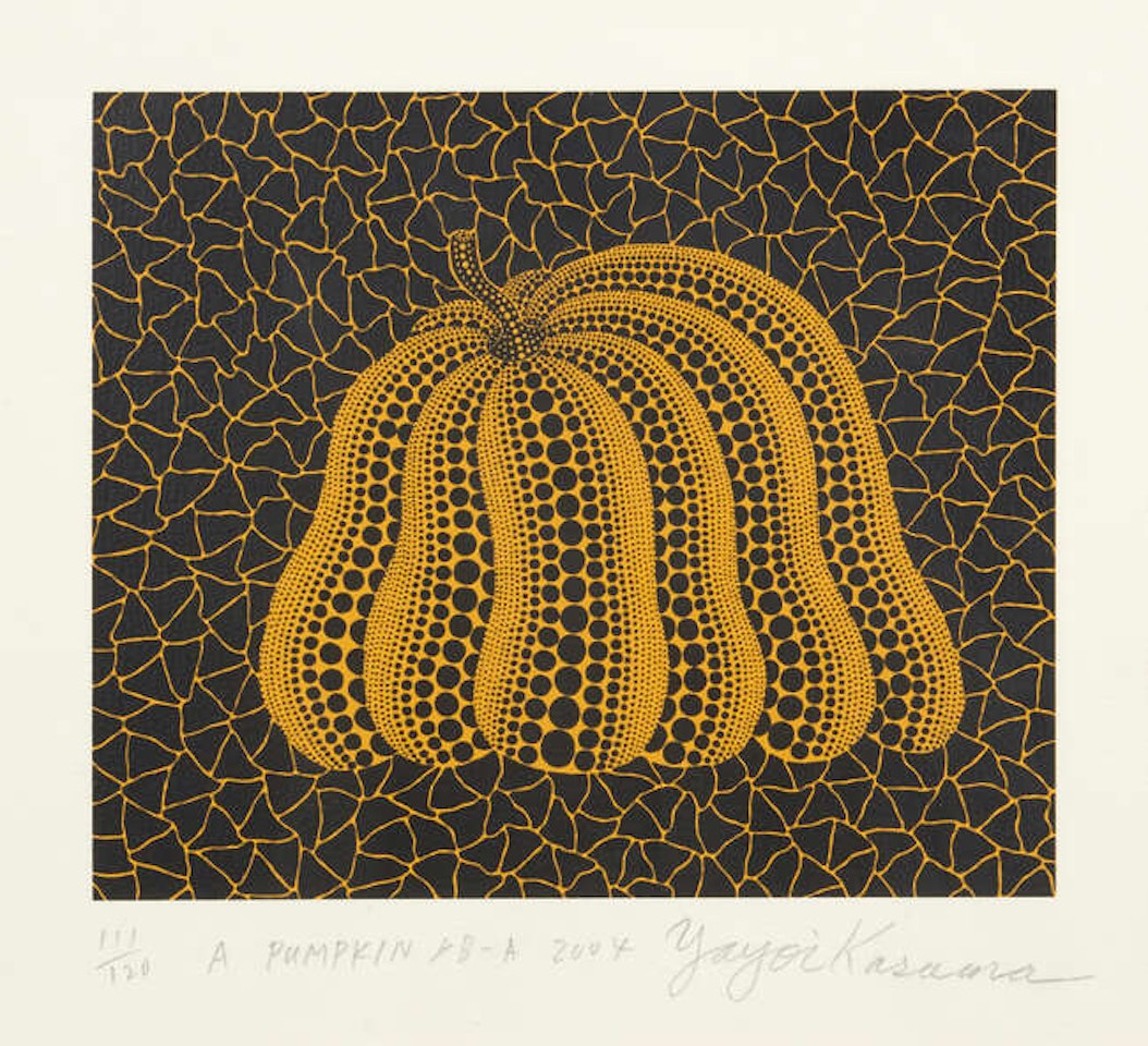 A Pumpkin YB-A [Kusama 325] by Yayoi Kusama