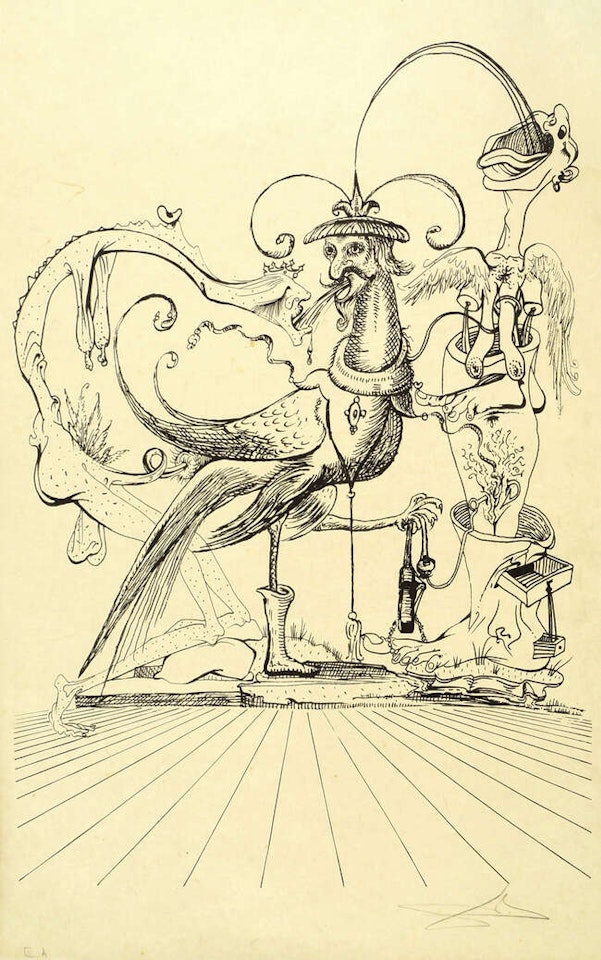 Les Songes drolatiques de Pantagruel by Salvador Dali