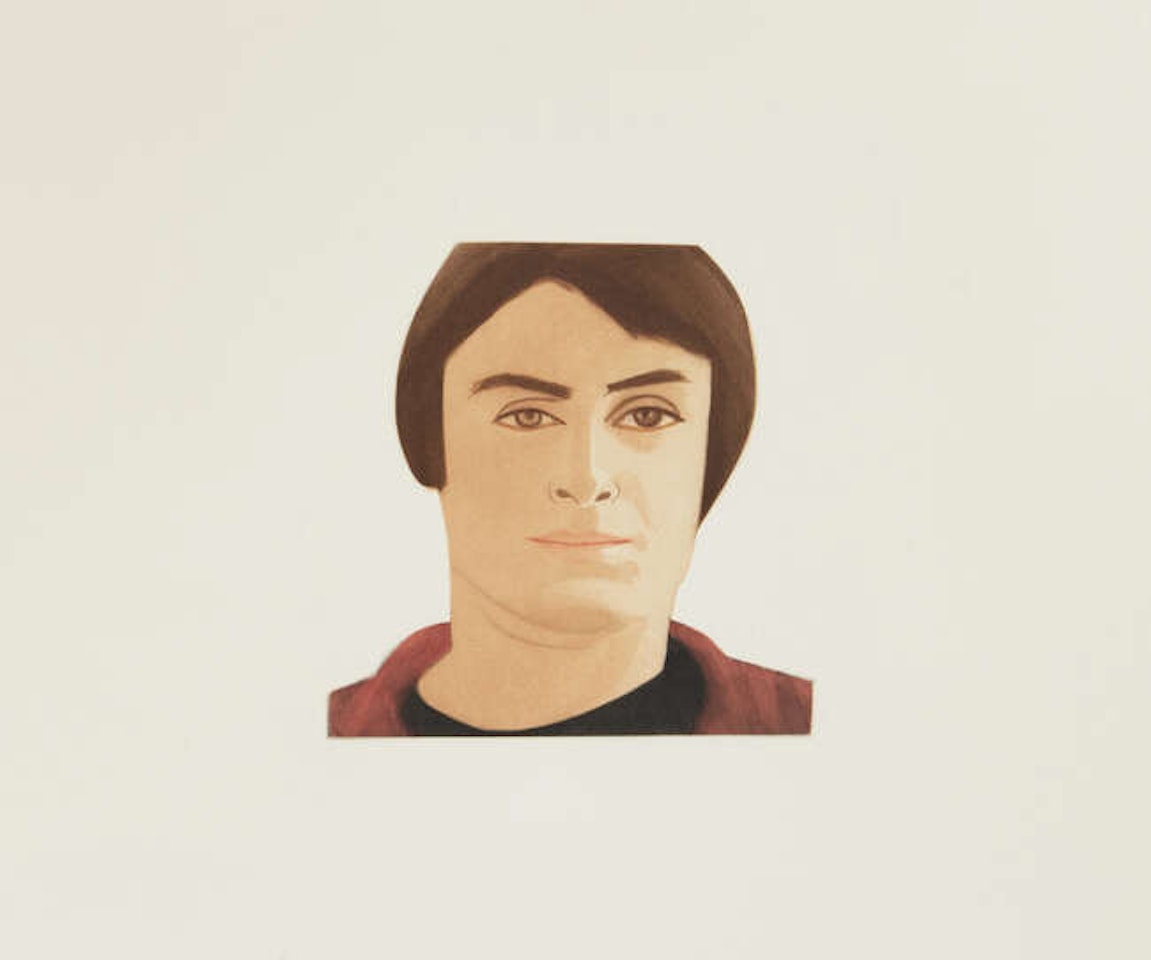 Face of the Poet by Alex Katz