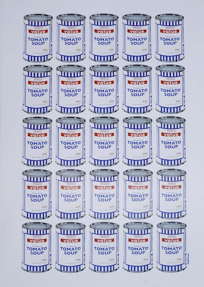 Tesco Tomato Soup by Banksy