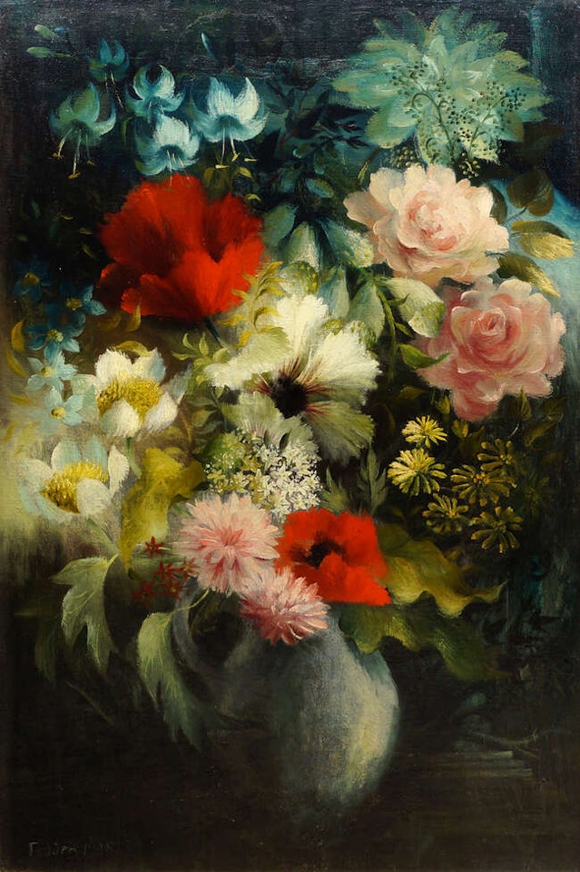 Vase of Flowers by Mary Fedden